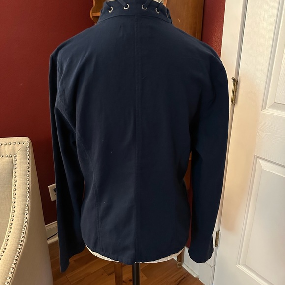 Live a Little Navy Utility Jacket - Picture 7 of 11